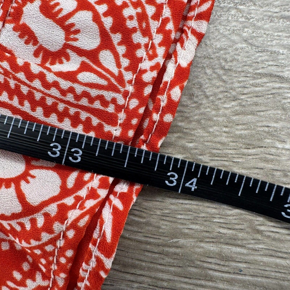 EUC Show Me Your Mumu Womens Sz M Red White Floral Sleeveless One Piece Romper - Picture 11 of 12